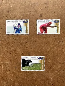 Norfolk Island 2010, World Bowls, Champion Of Champions. 3v, SG1100-1102, MNH - Picture 1 of 1
