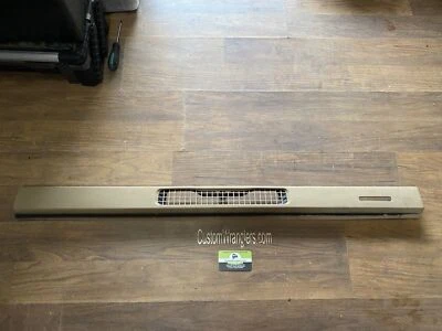 1997- 2006 JEEP WRANGLER TJ DASH TOP COVER DEFROST VENT BEZEL TRIM CAMEL TAN OEM - Image 1 of 4