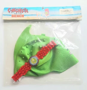 SWATCH: "C-MONSTA" (SDZ101) SOMMER-SPECIAL INKL. BADEKAPPE *NEU / TOP-RARITÄT!* - Bild 1 von 3
