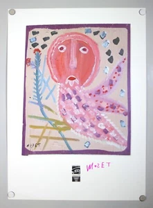 Mose Tolliver SIGNED Litho Poster 96 Cultural Olympics Atlanta Love Owl (A04-C20 - Picture 1 of 5