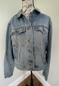 Harley Davidson Jeansjacke Damen XL Blau Cropped - Bild 1 von 12