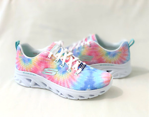 Skechers Womens Glide Step Groovy Orbit Run/Train Sneaker Shoes Multicolor 8.5
