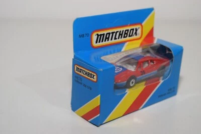 A94 1:64 3 ZOLL MATCHBOX LESNEY MB70 MB 70 MB-70 FERRARI 308 GTB RALLY MIB - Bild 1 von 4
