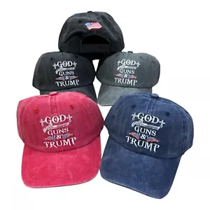 Sombrero Trump God, Guns and Trump Slouch Fit - Imagen 1 de 5