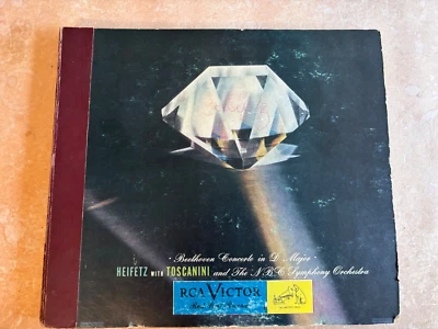 Toscanini/Heifetz/BeethovenConcerto In D Major,op61 1941 five  78rpm Shellac - Image 1 of 4
