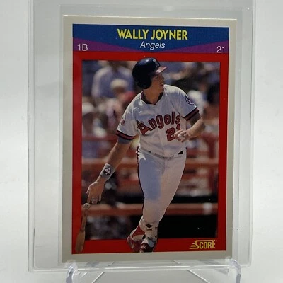 1990 Score 100 Superstars Wally Joyner Baseball Card #81 Mint FREE SHIPPING - Image 1 of 3