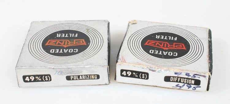 49MM POLARIZER AND DIFFUSION FILTERS - Image 1 of 1