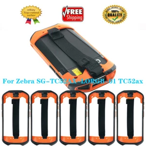 5PCS For Zebra SG-TC52AX-LORGB-01 TC52ax Rugged Boot Protective Cover - Orange - Picture 1 of 10