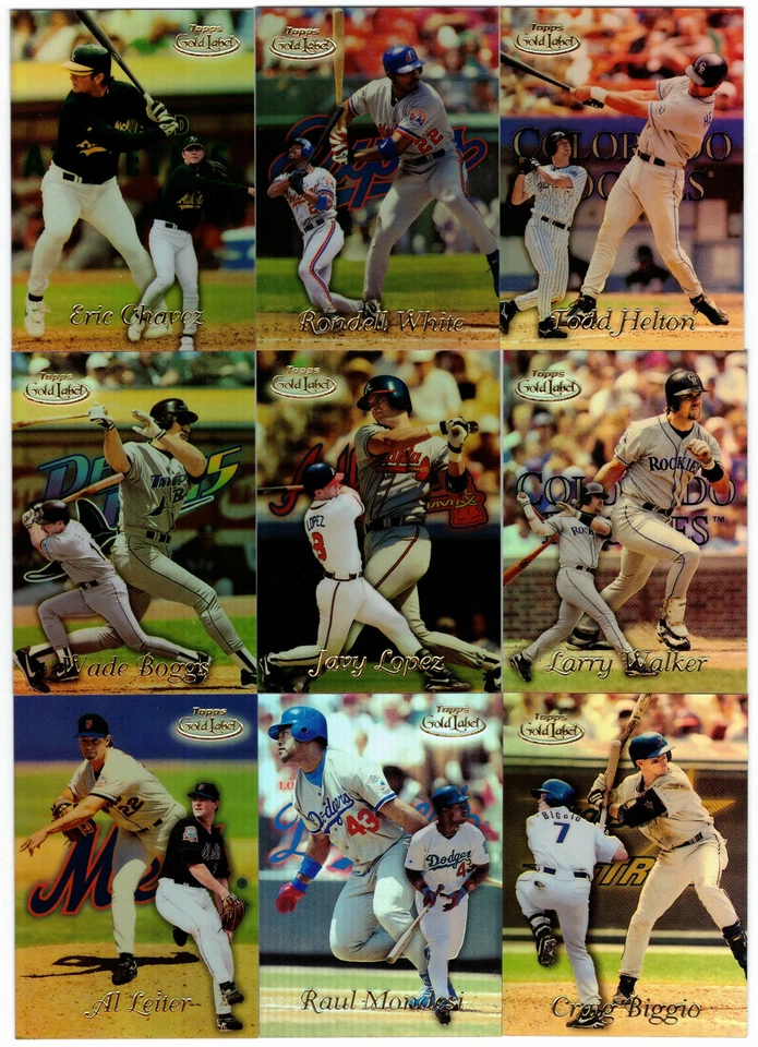 1999 Topps Baseball Gold Label Class 3 You Pick the Card Finish Your Set - Image 1 of 1