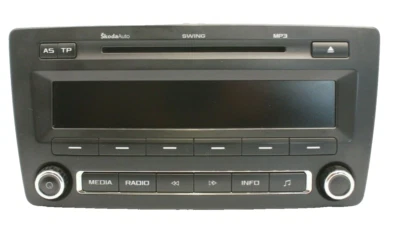 ⭐ CD RADIO SKODA OKTAVIA 1Z0035161G 1Z0 035 161 G 28233340 ⭐ - Bild 1 von 3