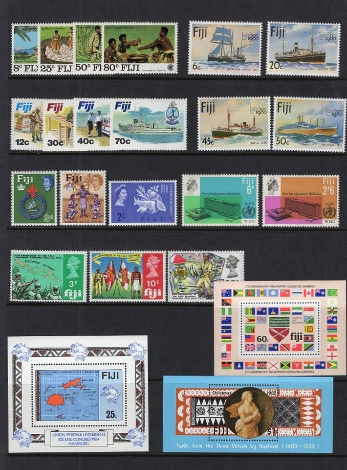 FIJI SELECTION OF SETS VERY FINE MNH - Image 1 of 1