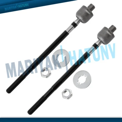 2PCS Front Inner Tie Rod Ends For 1997 1998 1999 2000 2001 Infiniti Q45 EV349 - Image 1 of 4