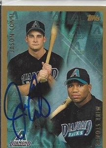 Jason Conti Arizona Diamondbacks 1998 Topps Signed Card - Picture 1 of 1