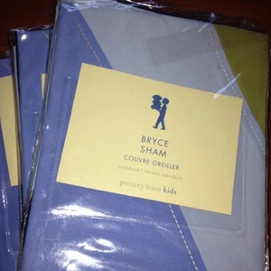 New Pottery Barn Kids Bryce Standard Sham - Picture 1 of 2