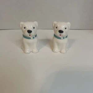 Vintage Puppy Salt And Pepper Shakers - Picture 1 of 4