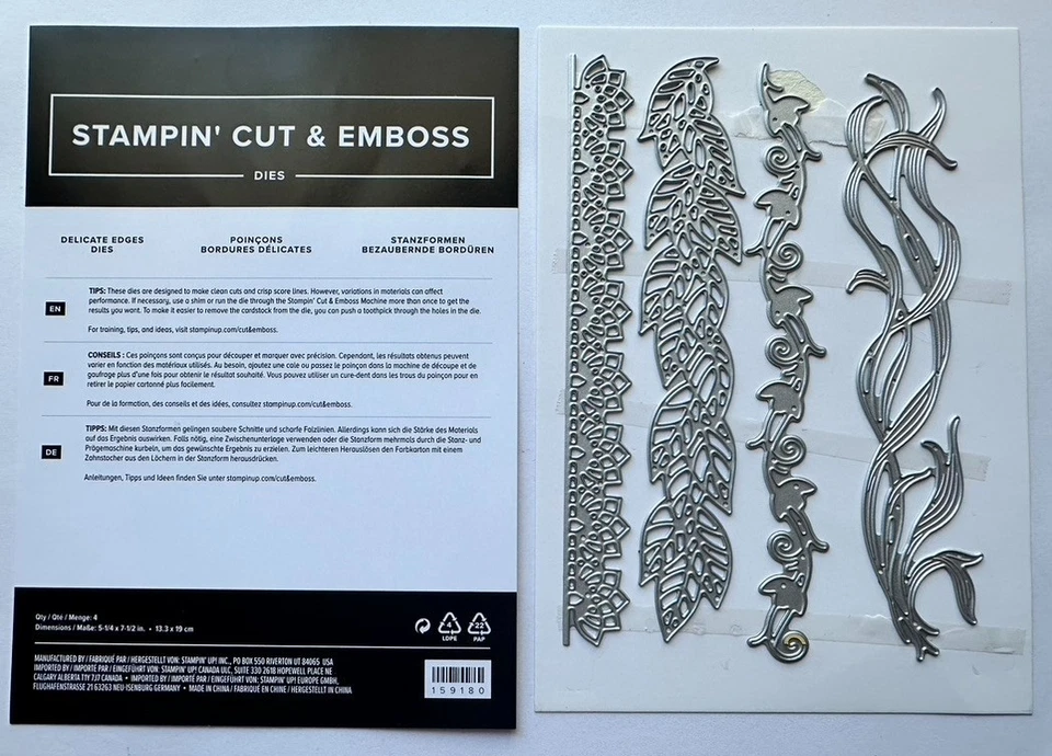 Stampin' Up! Troqueles DELICADOS BORDES Foto 1 de 1