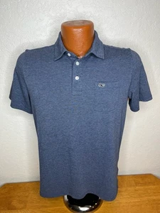 Boys Vineyard Vines S/S Polo/Golf Shirt Extra Large XL Edgartown Polo - Blue - Picture 1 of 5