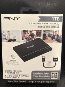 PNY CS900 1TB Internal 2.5 inch (SSD7CS900-1TBKIT-RB) Solid State Drive | Sealed - Afbeelding 1 van 2
