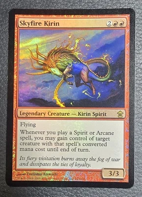 Skyfire Kirin Saviors of Kamigawa Foil MTG LP Magic Card - Image 1 of 2