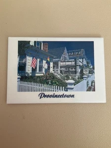 Imán de refrigerador vintage Provincetown, MA 3 x 2" - Imagen 1 de 2