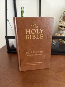 The Holy Bible: King James Version 1611 Edition HC Hendrickson  2008 - Bild 1 von 3