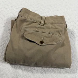 Polo Ralph Lauren Men Slim Fit Chino Pants Khaki Tan 34x34 Cotton - Picture 1 of 10
