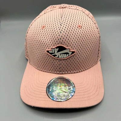 Nike Air Jordan Wings Hat Men Pink Black Jumpman Snap Back Cap - Image 1 of 4