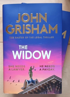SIGNED The Widow by John Grisham. Hardback, NEW, 1st Edition. FREE P+P - Image 1 of 4