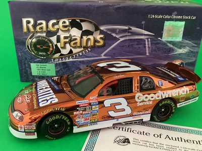 Ex-Raro Dale Earnhardt 1/24 Trigo en Color Naranja Cromo Foto 1 de 4