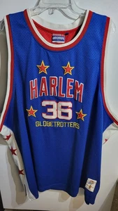 Camiseta Harlem Globetrotters 2002 Meadowlark Lemon #36 FUBU 75 aniversario - Imagen 1 de 2
