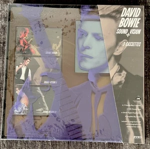 David Bowie Sound+Vision 3 x Cassettes + Book Ryko Box Set USA 1989 MINT SEALED - Picture 1 of 6