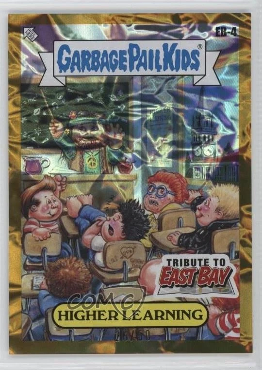 2024 Garbage Pail Kids Battle of the Bands Green Day 26/50 Higher Learning 0jk5 - Image 1 of 3
