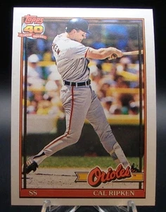 Topps 1991 40 aniversario #150 Cal Ripken como nuevo - Imagen 1 de 2