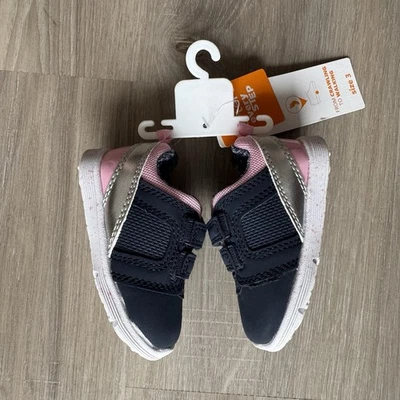 Zapatos Carters Every Step Talla 3 Niñas Rosa Azul Marino Foto 1 de 4