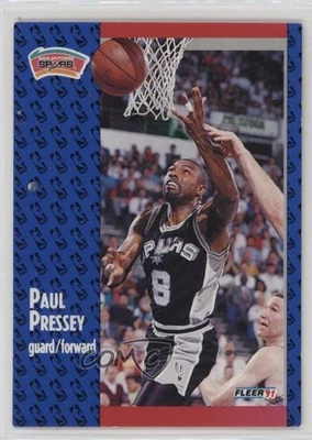1991-92 Fleer Paul Pressey #186 - Image 1 of 2
