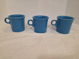 3 Post 86 Fiesta HLC O Ring Griff Kaffeetassen USA Fiesta Ware blau - Bild 1 von 8