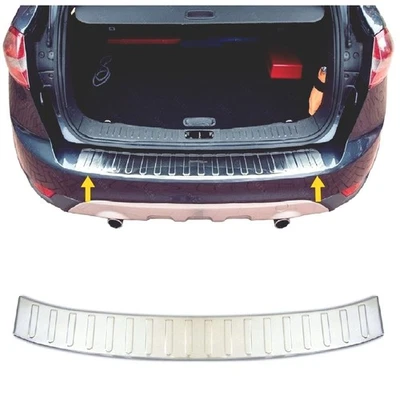 RS CHROME Per FORD KUGA 2008 al 2012 Cromato Protezione Paraurti Brillante ACCIAIO