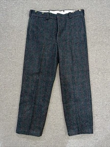 Vintage LL Bean Heavy Wool Plaid Holzfällerhose Herren 36 kariert Jagdhose - Bild 1 von 20