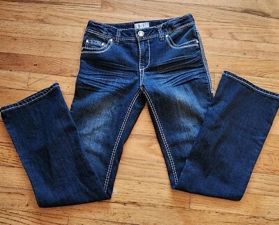 Jeans ajustados azules Xhilaration talla 12 Foto 1 de 4