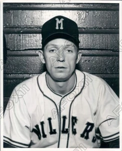 1953 Minneapolis Millers Baseball Player Bob Giddens Press Photo - Picture 1 of 2