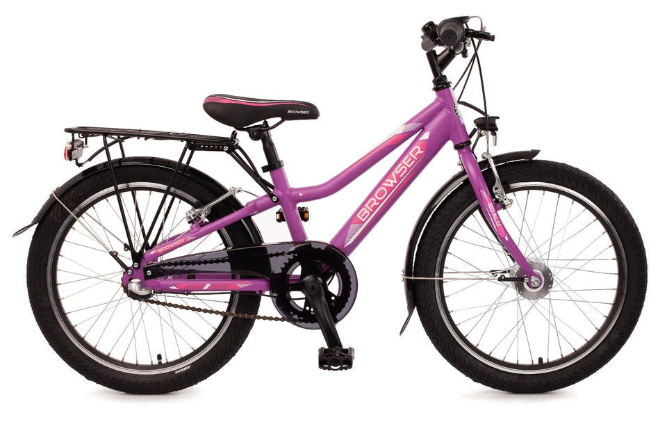 20"Zoll Jugendfahrrad "Browser" 3Gg. m. Rücktritt, lila-matt (B-Ware) - Bild 1 von 1