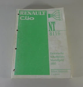 Manual De Taller Electricidad / Esquemas Eléctricos Renault Clio Año 1997 - Imagen 1 de 2