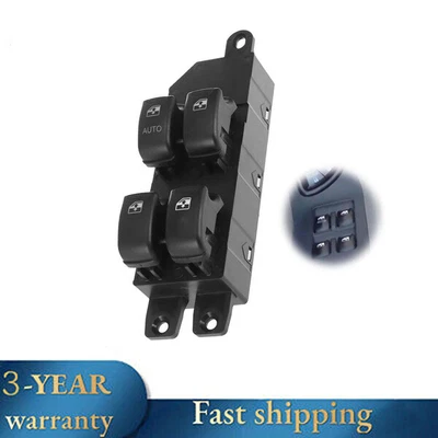 Interruptor de ventana eléctrica para Hyundai Santa Fe 2.4L 2.7L 3.5L 2003 2004 2005 2006 Foto 1 de 4