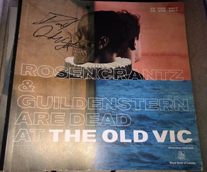 PROGRAMA DE TEATRO ROSENCRANTZ & GUILDENSTERN ARE DEAD FIRMADO POR DANIEL RADCLIFFE - Imagen 1 de 1