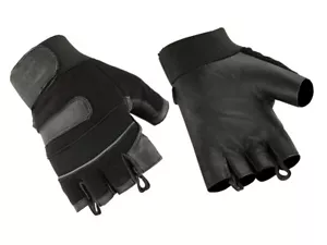 Hugger Men's Comfort Zone Fingerless Motorcycle Gloves Medium - Picture 1 of 1