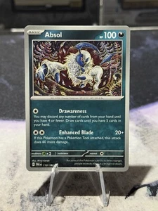 Pokemon Absol 113/182 Sv04: Paradox Rift Regular - Picture 1 of 2