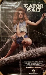 GATOR BAIT RARE VINTAGE 1987 VHS PROMO POSTER CLAUDIA JENNINGS PARAMOUNT - Bild 1 von 9