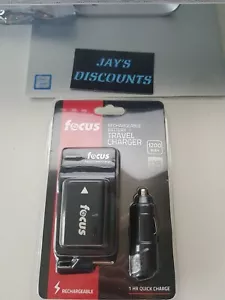 focus rechargeable battery travel charger 1200mah =B11 - Picture 1 of 2