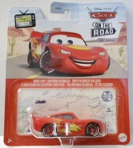 HOT WHEELS DISNEY PIXAR CARS G CASE ON THE ROAD ROAD TRIP LIGHTNING MCQUEEN - Picture 1 of 1