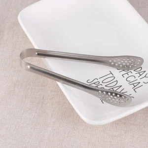 4 Pcs Pinze Per Alimenti Acciaio Inossidabile Clip Di Cibo Che Serve - Foto 1 di 11